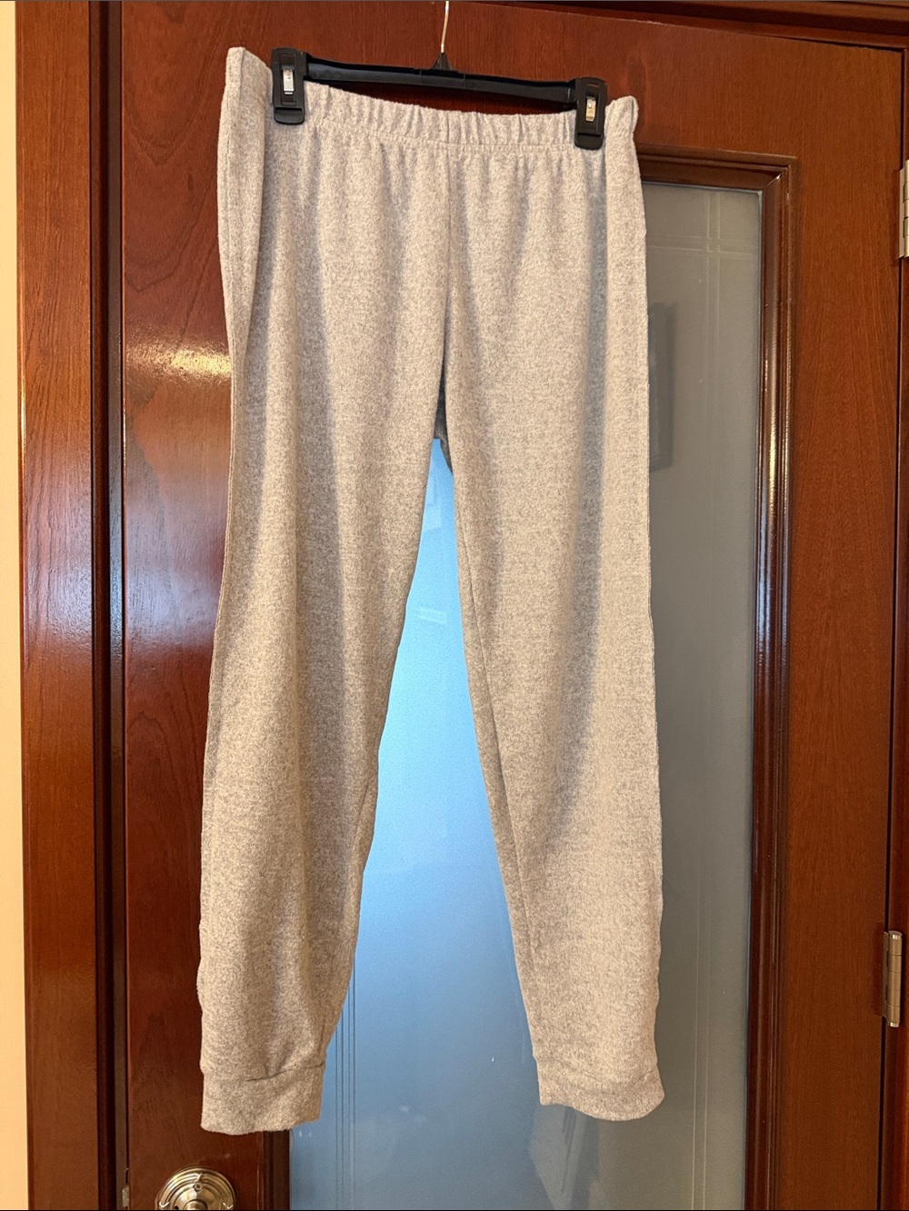 Cozy Neutral Heather Jogger Pants